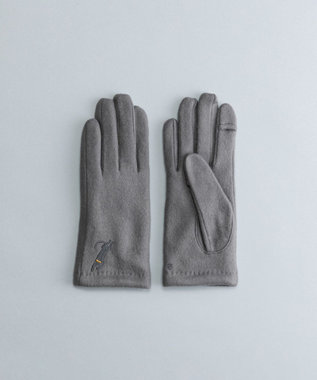 ORuKuBET おひるねねこ刺繍ジャージグローブ(WOMEN)【タッチパネル対応】