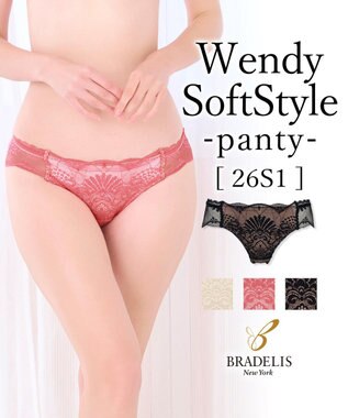 BRADELIS New York 【BRADELIS New York】　ウェンディソフトスタイルパンティ26S1 コーラルピンク