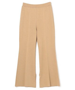 BEIGE， AULNEY / ニットフレアパンツ Cork