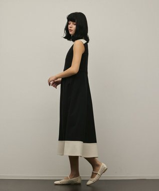 GRACE CONTINENTAL ジャージワンピース ブラック