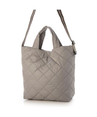 UNBILLION カシュカシュ cachechche / テープショルダーキルトトート GY