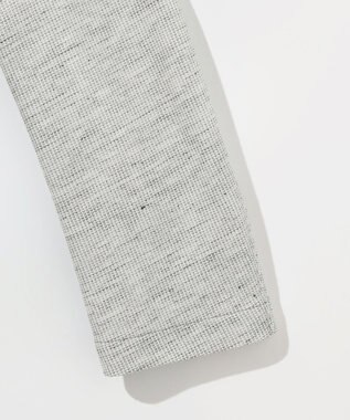 JOSEPH ABBOUD 【洗える・軽量・ストレッチ・速乾】ノルマンディーリネントップ ジャージー ジャケット ライトグレー系