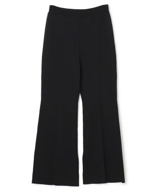 BEIGE， AULNEY / ニットフレアパンツ Black