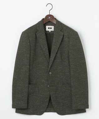 JOSEPH ABBOUD 【軽量/ストレッチ/洗える/速乾/JAPANファブリック】コンフォータブルジャージー ジャケット オリーブ系