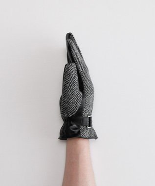 ORuKuBET Harris Tweedグローブ(MEN)【日本製・タッチパネル対応】 グレー