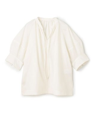 UNFILO FINE MOVE ランタンブラウス オフ