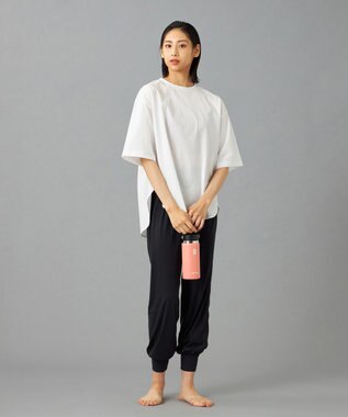 Chacott Chacott BALANCE EasyCare+ オーバーTシャツ ホワイト