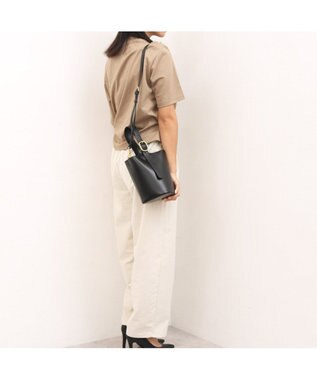 UNBILLION カシュカシュ cachecache / バックルワンハンドル2wayショルダー ブラック