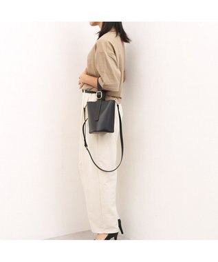 UNBILLION カシュカシュ cachecache / バックルワンハンドル2wayショルダー ブラック