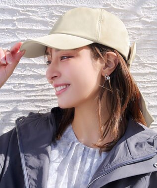 Tiaclasse オーバーリボンキャップ アイボリー