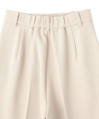 earth music&ecology センターシームフレアパンツ Light Beige