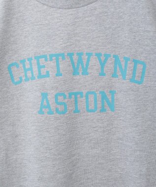 Green Parks 汗染み防止カレッジロゴボックスＴシャツ Charcoal Gray