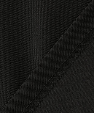 PW CIRCULUS 【吸水速乾 / ストレッチ】【MEN】ストレッチメッシュカノコ ベンチレーションモックT ゴルフ ブラック系