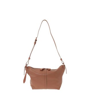 genten ライトシープ　ショルダーバッグ小 キャメル