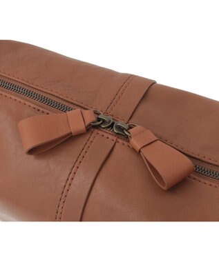 genten ライトシープ　ショルダーバッグ小 キャメル