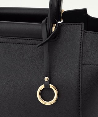 組曲 2wayハンドルトート バッグ ブラック系