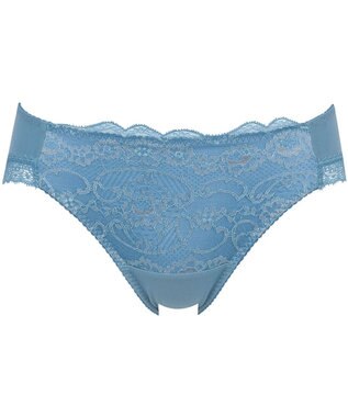 Wing ショーツ 【マッチミーブラ　ノンワイヤー】 KB2071とペア やさしいフィット感 はきこみ丈あさめ KF2871 ウイング／ワコール ブルー