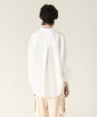 GRACE CONTINENTAL コクーンシルエットシャツ ホワイト