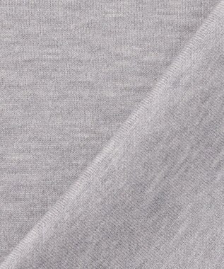 23区GOLF 【WOMEN】ロゴグラフィックもちもちニット ライトグレー系