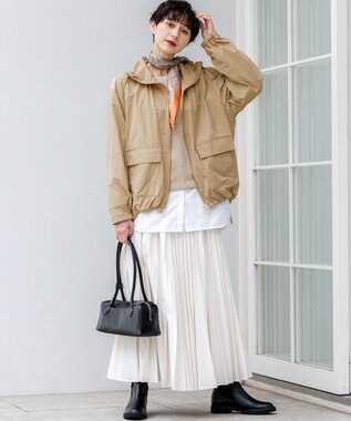 23区 【GLOW10月号掲載/洗える】ナチュラルコットンベアコンビ カットソー ホワイト系