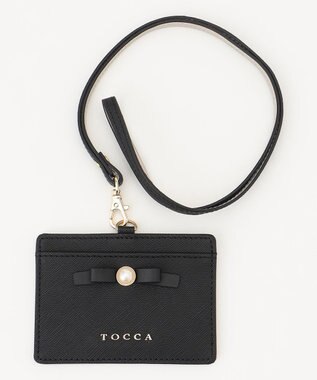 TOCCA PEARL KNOT IDHOLDER IDホルダー ブラック系