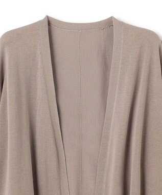 UNFILO イージー ショート カーディガン モカ