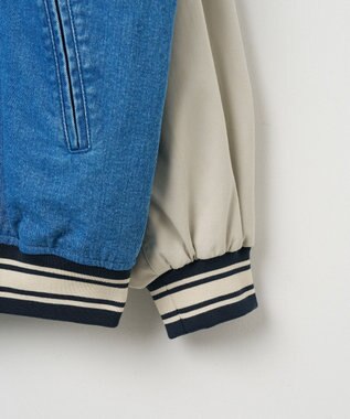 WEGO 【ユニセックス着用ITEM】デニムスタジャン デニム淡色