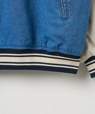 WEGO 【ユニセックス着用ITEM】デニムスタジャン デニム淡色