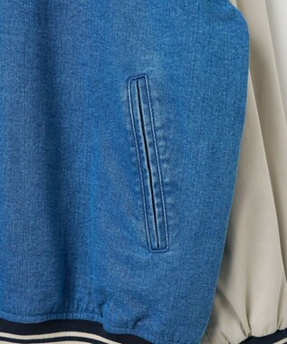 WEGO 【ユニセックス着用ITEM】デニムスタジャン デニム淡色