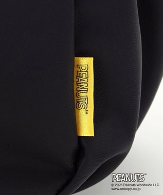 Y'SACCS SNOOPYデザイン　ギャザー2wayミニトート ブラック