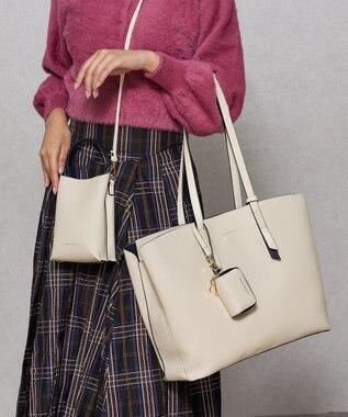 style code 【MERCURYDUO/マーキュリーデュオ】ラージトート スマートショルダー WFキーケース　三点セット