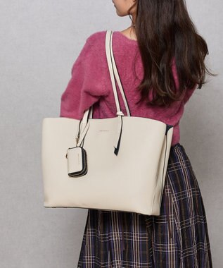 style code 【MERCURYDUO/マーキュリーデュオ】ラージトート スマートショルダー WFキーケース　三点セット アイボリー