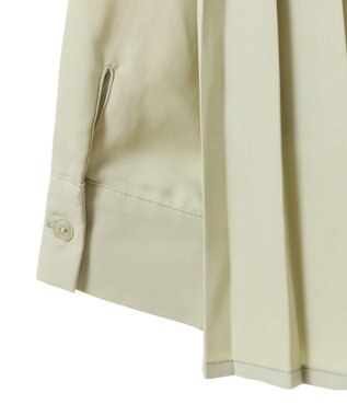 earth music&ecology バックプリーツブラウス Mint Green