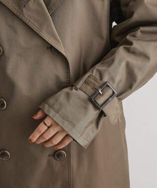 CRAFT STANDARD BOUTIQUE 2WAYフード取り外しトレンチコート Khaki