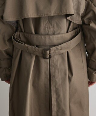 CRAFT STANDARD BOUTIQUE 2WAYフード取り外しトレンチコート Khaki