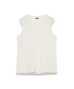 JOSEPH 【洗える】コットンシルク　ジャージータンクトップ
