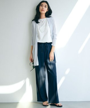 23区 【CLASSY.6月号掲載】ロング ネックレス シルバー系