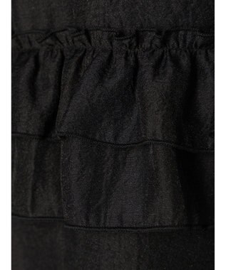 Green Parks ・ＥＬＥＮＣＡＲＥ　ＤＵＥ　シアーフリルティアードスカート Black