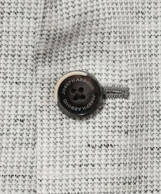 JOSEPH ABBOUD 【洗える・軽量・ストレッチ・速乾】ノルマンディーリネントップ ジャージー ジャケット ライトグレー系