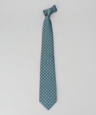 GOTAIRIKU GOTAIRIKU別注【日本製】シルク ネクタイ_小紋柄 ターコイズブルー系8