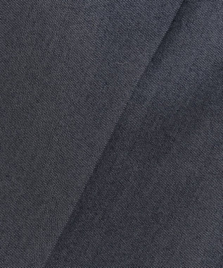 UNFILO MENS 【ストレッチ】イージーケアクリアデニム 機能美パンツ ワイド インディゴ