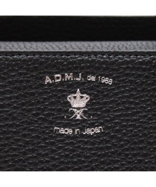 A.D.M.J. 牛革ミニトートバッグ※SILVER金具 SHIKKOKU