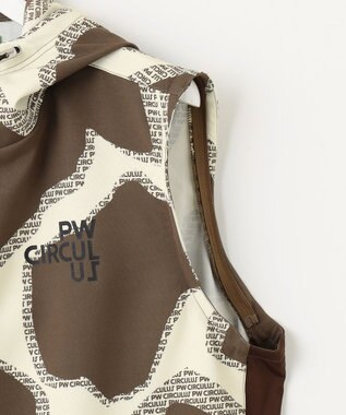 PW CIRCULUS 【袖2WAY】【MEN】プリント デタッチャブル アノラック ベージュ系5