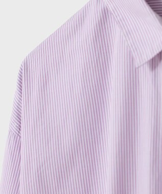 LENO SHIRTS DRESS CANDY STRIPE / シャツワンピース PINK