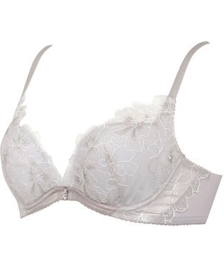 WACOAL 【夏めくブラ】 ブラジャー メッシュ素材(カップ) 吸汗速乾(肌側カップサイド・パッド受け・ワイヤーループ) 背中すっきり レディース BRB465 /ワコール ストロベリー