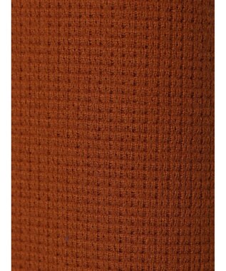 CRAFT STANDARD BOUTIQUE 起毛ワッフルレイヤード風プルオーバー Orange