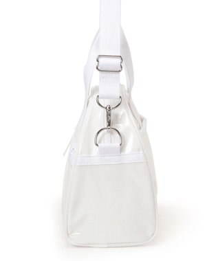 LeSportsac ROUND SM SATCHEL/ホワイトグリマーシャイン ホワイトグリマーシャイン