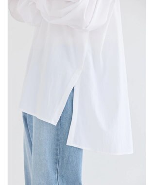 AMERICAN HOLIC 接触冷感キャンディースリーブサイドスリットブラウス Off White