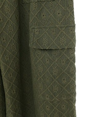 Green Parks ・ＳＵＧＡＲ　ＳＰＯＯＮ　カットレースカーゴパンツ Off White