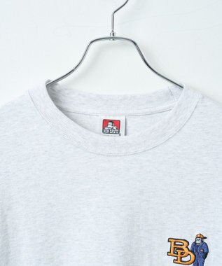 WEGO 【ユニセックス着用ITEM】別注ベンデイビスワンポイントT オートミール